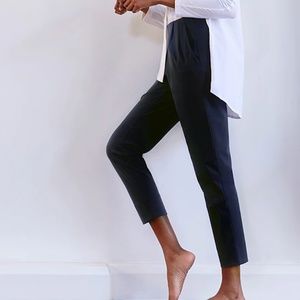 Aday Turn it Up High Rise Trouser in Black Size M